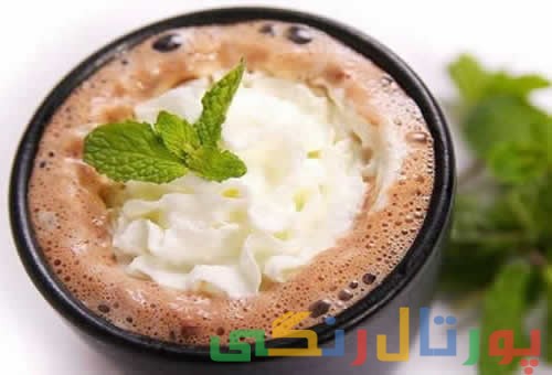 طرز تهیه هات چاکلت نعنایی