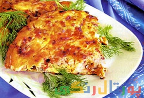 دستور تهیه کوکو مرغ و قارچ