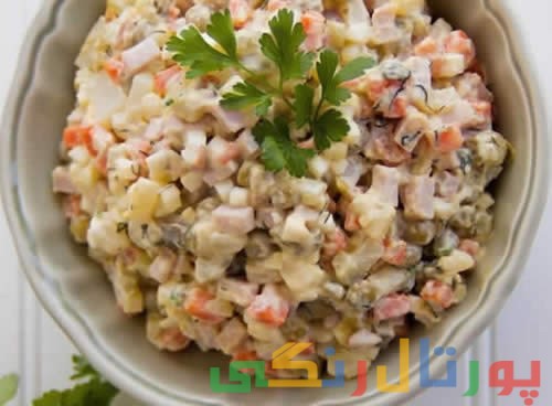 طرز تهیه سالاد ماکارونی