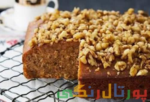 دستور تهیه کیک گردویی پرتقالی