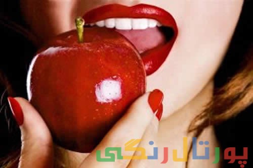 آب کردن شکم تا کاهش سرطان با خوردن سیب