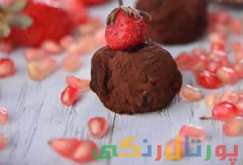 ترافل انار و طرز تهیه آن برای شب یلدا