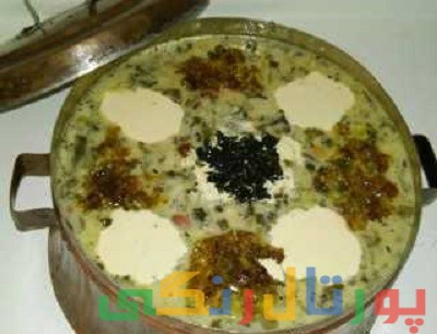 دستور تهیه آش گندم و جو