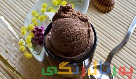 دستور تهیه بستنی جلاتو شکلاتی