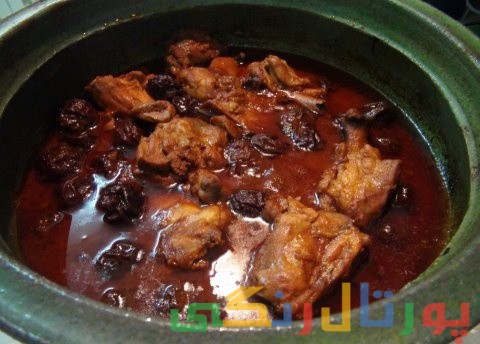 دستور تهیه خورش آلو با گوشت