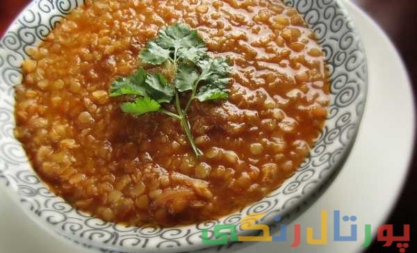 دستور تهیه خورش عدس اسپایسی