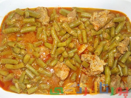 دستور تهیه خورش لوبیا سبز با گوشت