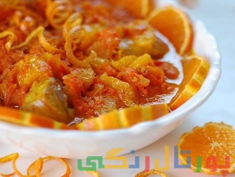 دستور تهیه خورش نارنگی