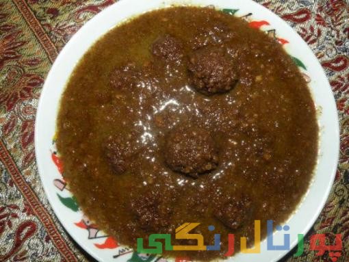 دستور تهیه خورشت فسنجان با گوشت