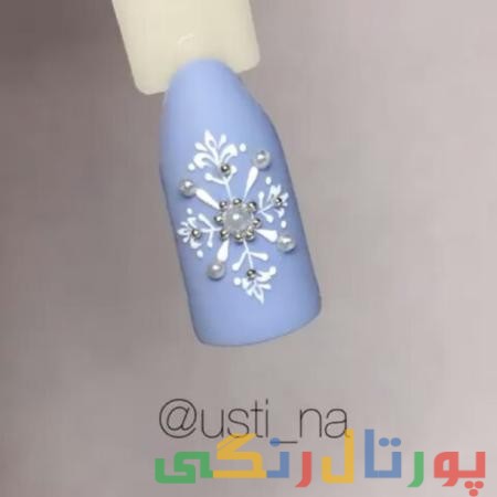 طراحي ناخن جديد٬ طراحي ناخن ساده و شيک٬ طراحي ناخن عروس