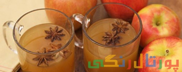 دستور تهیه نوشیدنی سیب و پرتقال