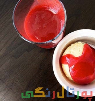 دستور تهیه سس توت فرنگی