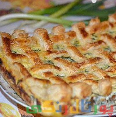 دستور تهیه پای اسفناج و پنیر ( یونان )