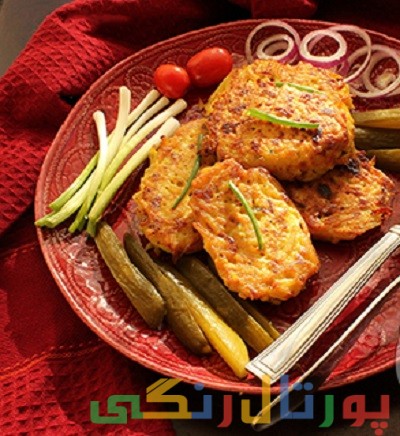 دستور تهیه کتلت مرغ و سیب زمینی