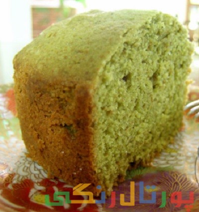 دستور تهیه کیک چای سبز