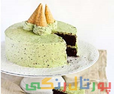 دستور تهیه کیک شکلات و نعناع