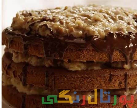 دستور تهیه کیک شکلات آلمانی