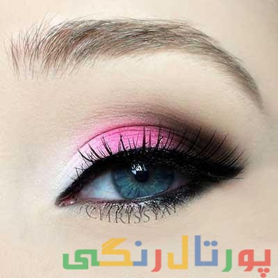 آموزش آرایش چهره با سایه صورتی مخصوص تابستان 96