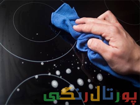 آموزش نکات مهم برای تمیز کردن گاز شیشه ای